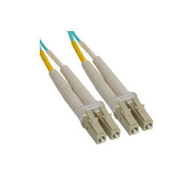 ICC ICFOJ1G701 LC-LC 1M 10G 50/125 m OM3 MM Duplex Fiber Optic Jumper