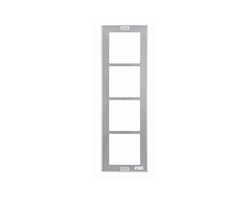 Urmet 1148-64 Wall Wire Cover Trim with Wall Frame, 4 Modules, Sinthesi S2