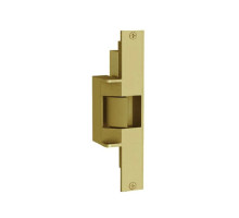 Folger Adam 310-2-3-4-F-12D-606-LCBMA Fail Safe Electric Strike with Latchbolt and Locking Cam Monitor in Satin Brass