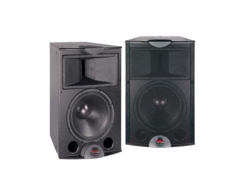 Bogen 106-0820 AFI-8B Contractor Series Bi-amped Loudspeaker System, Black