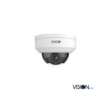 InVid VIS-P4DRXIR6 4 Megapixel Network IR Outdoor Dome Camera, 6mm Lens