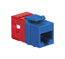 ICC IC1078F6BL HD CAT 6 Keystone Jack, Blue