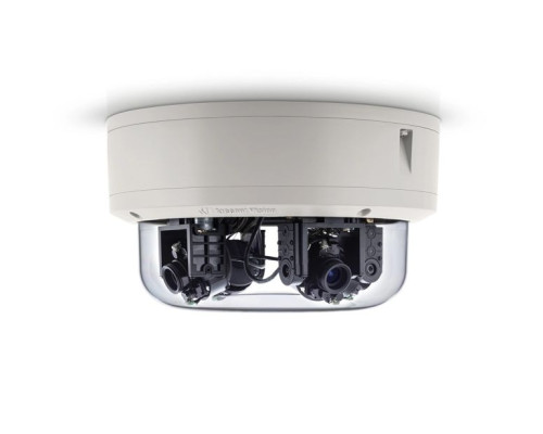 Arecont Vision AV12376RS 12 Megapixel Day/Night Outdoor Network IP Dome Camera, 4 x 2.8-6mm Lens