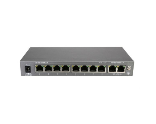 Syncom CA-G10P-120X 8 Port Gigabit PoE Switch with 2 Port Gigabit Uplinks