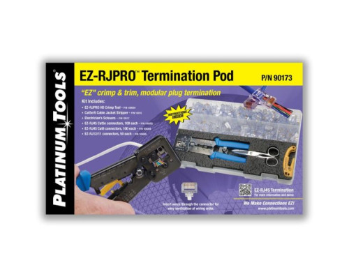 Platinum Tools 90173 EZ-RJPRO Termination Pod