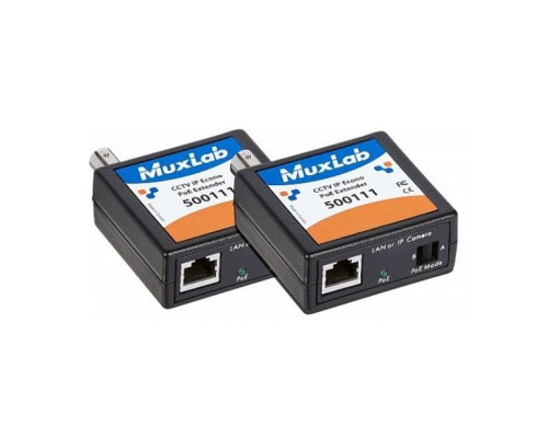 MuxLab 500111-2PK CCTV IP Econo PoE Extender, 2-Pack