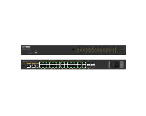 Kramer M4250-26G4F-PoE+US PoE+ 24x1G PoE+ 300W 2x1G and 4xSFP Managed Switch