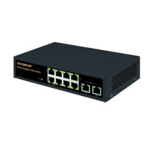 Seco-Larm NS-508UT-GAQ 8-Port Unmanaged PoE Switch