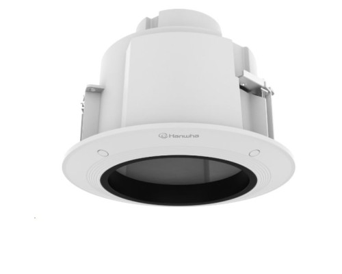 Hanwha Vision SHP-1563FPW Plenum Rated PTZ-Plus Flush Mount, White Color