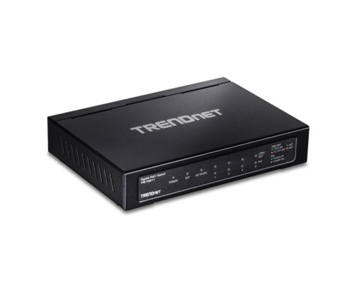 TRENDnet TPE-TG611 6-Port Gigabit PoE+ Switch