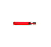 West Penn 60980BRD1000 1P 18G Solid Unshielded Fire Alarm Cable, Red, 1000'