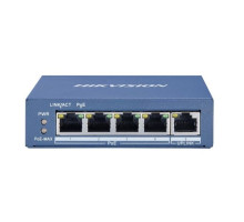 Hikvision DS-3E0505P-E 4 Port Unmanaged Gigabit PoE Switch