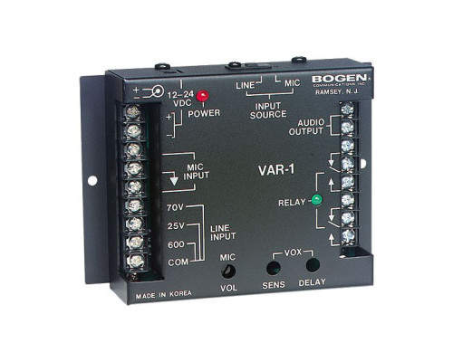 Bogen VAR1 Voice-Activated Relay