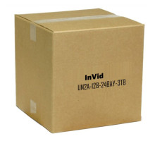 InVid UN2A-128-24BAY-3TB 128 Channels Network Video Recorder, 3TB HDD