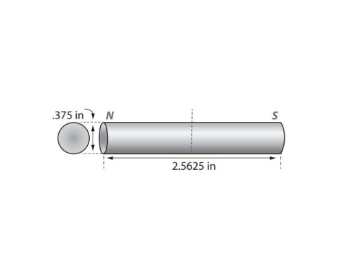 GRI M-3938 10 Pack Alinco V Bare Magnets