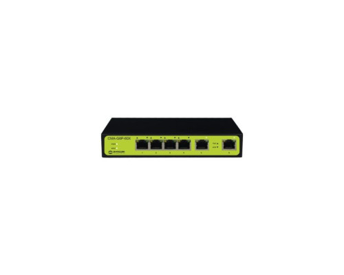 Syncom CMA-G6P-60X 4 Port Gigabit Ethernet PoE Switch with 2 port Gigabit Uplinks