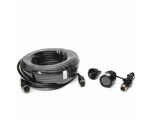 RVS Systems RVS-772-04 480 TVL Flush mount Backup Camera, 66' Cable, RCA Adapter