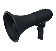 Speco ER370B All-Black 15W Watt Deluxe Megaphone with Siren