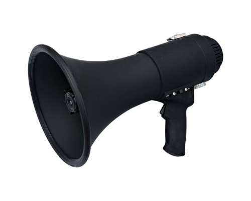 Speco ER370B All-Black 15W Watt Deluxe Megaphone with Siren