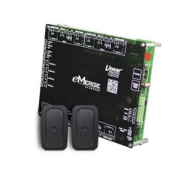 Linear 620-100270P eMerge Elite 2-Door, 2-Reader Access Control Module Bundle with Power Distribution Module