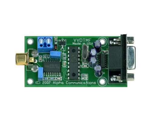 Alpha VVDTMF DTMF to RS232 Decoder Board