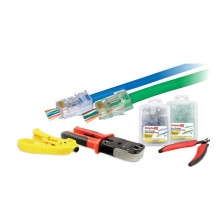 GoSimply Connect S45-PTK56UPass Through Cat5e/6 UTP Starter Kit