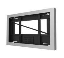 Peerless-AV KIL643-S On-Wall Kiosk Landscape Enclosure for 43' Displays, Silver