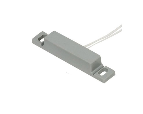 Nascom N35WGG-SWSD Stick on SPDT Switch, Breakoff End Mounting Flange, Center Wire Leads, Gray