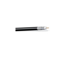 West Penn 6350BK1000 RG6/U Type SDI Coaxial Cable, Black, 1000'