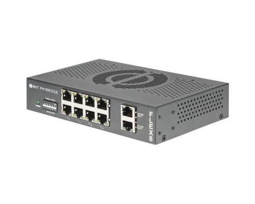 NVT NV-FLX-08 8 Port PoE++ Unmanaged Switch with Power Supply