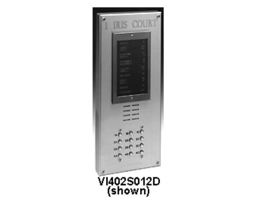 Alpha VI402S129D 129 Button VIP Panel-Surface-W/Directory