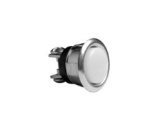 Alpha 205-C 5/8' Round Pushbutton - Chrome