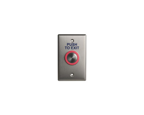 Camden Door Controls CM-9610 Illuminated Piezoelectric Push Button, Blank