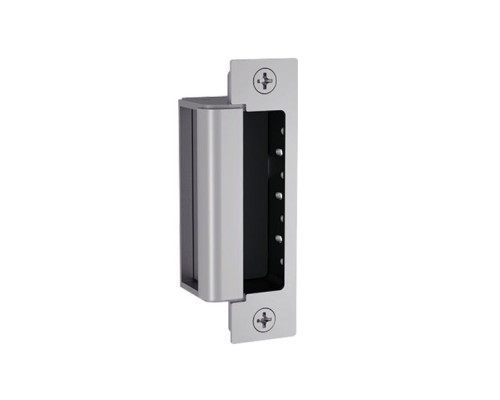 HES 1600-CDB-630-LM Dynamic Low Profile Electric Strike for Deadbolt Lock, Satin Stainless Steel, Lock Monitor