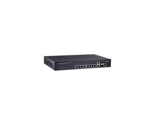 Geovision 84-POE0812-001U GV-POE0812 8-Port Gigabit 802.3at Web Management Layer 2+ Fully Managed PoE Switch