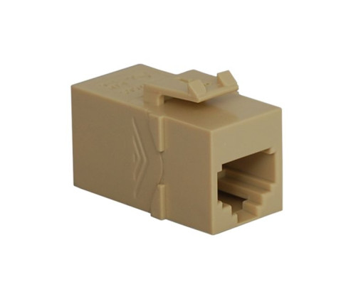 ICC IC107C6SIV RJ-11/14/25 6P6C Coupler, Ivory