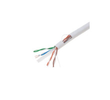 MDY Group 909887 Network CAT 6 CCA Cable, White, 1000 Feet. Standard Box