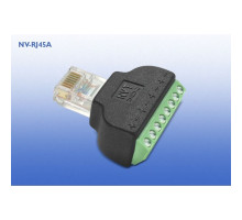 NVT NV-RJ45A RJ45/Screw Terminal Block Adapter