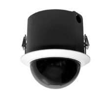 Pelco S6230-FWL0US 2 Megapixel Spectra Enhanced Low Light HD Indoor In-Ceiling Network PTZ Dome Camera, 30X, Smoked, White, US