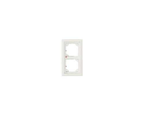 Mobotix MX-OPT-Frame-2-EXT-PW Double Frame T24 IP Door Station White