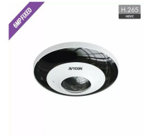 Avycon AVC-PHN61FLT 6 Megapixel Outdoor IR 180º - 360º Camera