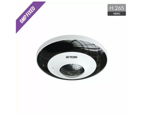 Avycon AVC-PHN61FLT 6 Megapixel Outdoor IR 180º - 360º Camera