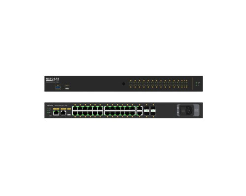 Kramer M4250-26G4XF-PoE+US 24x1G PoE+ 480W 2 x 1G and 4 x SFP+ Managed Switch