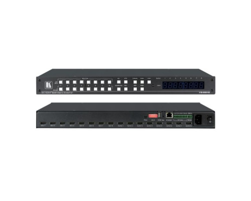 Kramer VS-88H2 8x8 4K HDR HDCP 2.2 Matrix Switcher with Digital Audio Routing