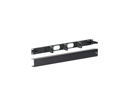 ICC ICCMSCMP31 Cable Management Metal Ring Panel, 1U