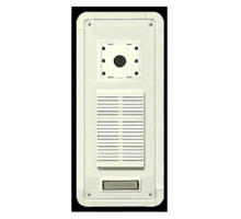 Alpha TTV1W 1 Button Video Panel-White-Flush