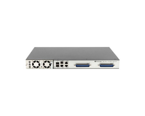 NVT NV-PL-048-1X Phybridge PoLRE48 48-Port Long-Reach Single Pair UTP PoE 15 Watts Managed Switch