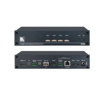 Kramer 692 4K60 4:2:0 HDMI MM/SM Fiber Optic Receiver with USB, Ethernet, RS-232, IR & Stereo Audio De-embedding Over Ultra-Reach HDBaseT 2.0