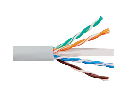 ICC ICCABP6EWH CAT6 600MHz UTP/CMP White Copper Premise Cable 1000 ft