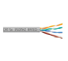 ICC ICCABP5EGY CAT5e 350MHz UTP/CMR Copper Premise Cable Gray 1000 ft